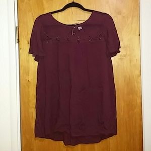 Torrid NWT plum size 00